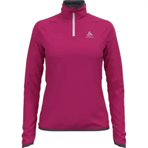 Capa intermedia mujer Odlo 1/2 zip Carve Ceramiwarm image-0