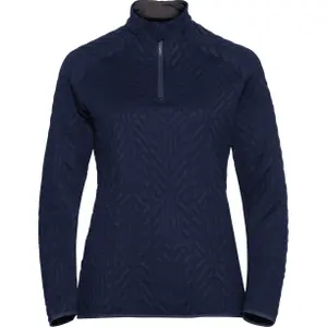Capa intermedia mujer Odlo 1/2 zip Corviglia Kinship image-0