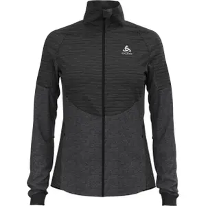 Capa intermedia de mujer Odlo full zip Millenium Yakwarm image-0