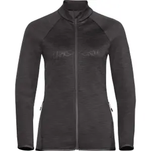 Capa intermedia de mujer Odlo full zip Corviglia Kinship EM image-0