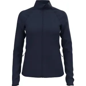 Capa intermedia mujer Odlo full zip Corviglia Kinship EM image-0