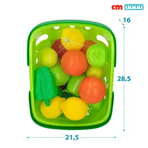 Fruit and vegetable basket parts CB Toys (x22) image-0