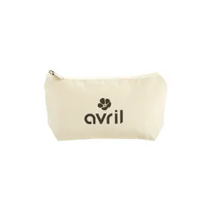 Borsa da trucco in cotone organico donna piccola Avril image-0