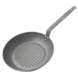 Induction griddle pan De Buyer Mineral 32 cm