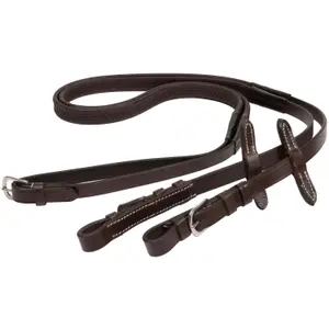 Rubber-Coated Reins for Horse HKM image-0