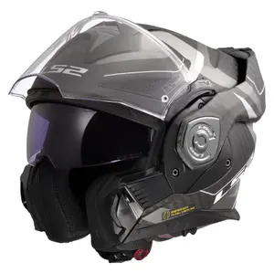 Αναδιπλούμενο κράνος μοτοσικλέτας LS2 FF901 Advant X Horizon image-1