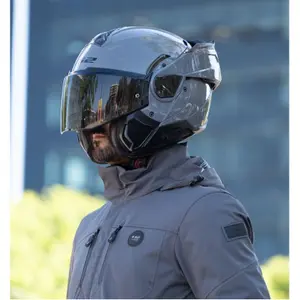 Modulär motorcykelhjälm LS2 FF910 Advant II Solid image-2