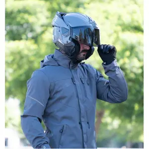 Modulär motorcykelhjälm LS2 FF910 Advant II Solid image-4