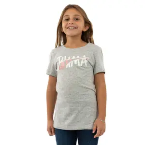 T-shirt för flickor Puma alpha logo image-2