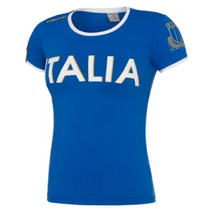 Fan-T-shirt til kvinder Italie Rugby 2017-2018 image-0