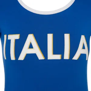 Fan-T-shirt til kvinder Italie Rugby 2017-2018 image-2