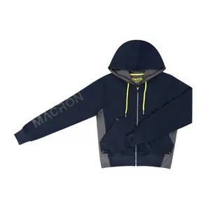 Kinderen hoodie met rits Macron poppins image-0