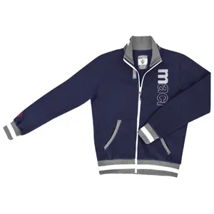 Sudadera con cremallera para niños Macron claire image-0