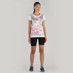Camiseta de mujer Macron kona pro run tech flower image-5