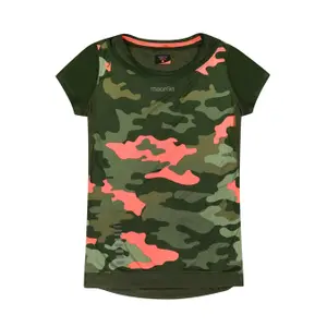 T-shirt donna Macron kona pro run tech camo image-0