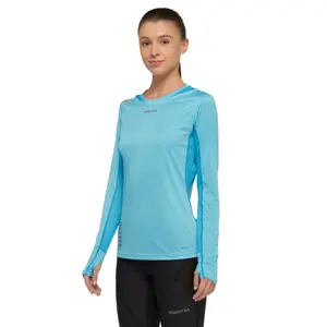 Camiseta manga larga mujer Macron tech running image-1