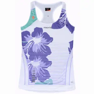 Camiseta de tirantes para mujer Macron kona pro run graphic image-6