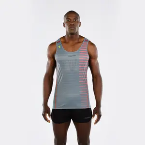 Camiseta de tirantes Macron zefiro pro run tech graphic image-0