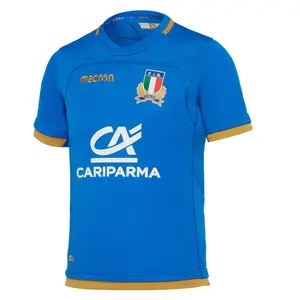Hemmasittande tröja för barn Italie Rugby 2017-2018 image-0