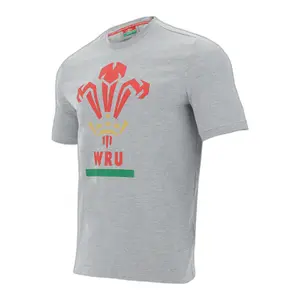 T-shirt algodão Pays de Galles Rugby XV 2020/21 image-0