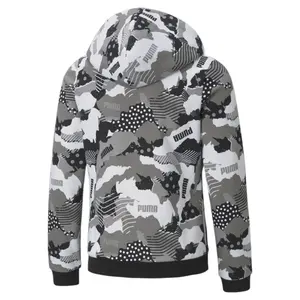 Full-zip sweatshirt for children Puma Alpha AOP image-1
