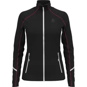 Capa intermedia de mujer Odlo full zip Allalin image-0