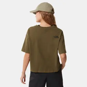 Crop Top T-Shirt Frau The North Face Heritage Recycled image-4
