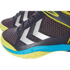Schuhe Hummel Omnicourt Z4 vert/noir/bleu image-2