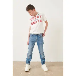 Kids skinny jeans Teddy Smith Flash Comf Used image-1