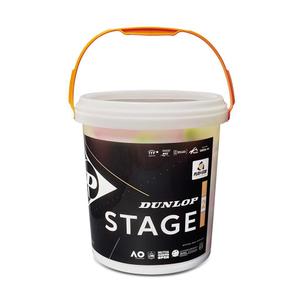 601343-uppsattning-med-60-tennisbollar-dunlop-stage-2-gul-orange-tu