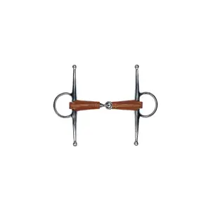 Leather covered horse bit Feeling image-0