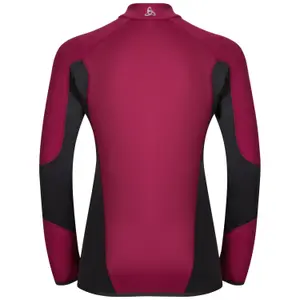 Capa intermedia mujer Odlo 1/2 zip Dioxide image-1