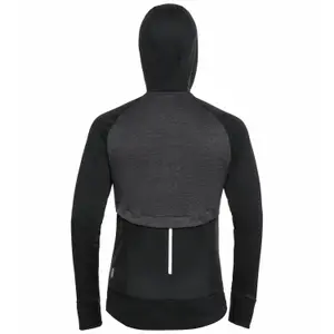 Chaqueta mujer intermedia con capucha Odlo Millenium Yakwarm image-3