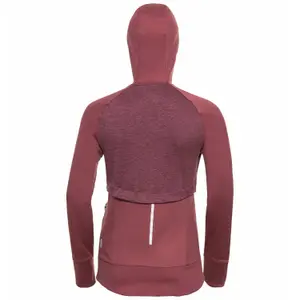 Chaqueta mujer intermedia con capucha Odlo Millenium Yakwarm image-3