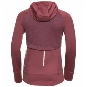Chaqueta mujer intermedia con capucha Odlo Millenium Yakwarm image-2