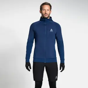 Chaqueta con capucha intermedia Odlo Millennium Yakwarm image-2