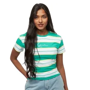 T-shirt rayé femme Karl Kani Signature image-0
