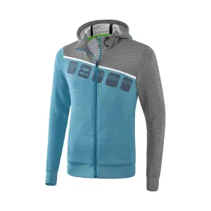 Chaqueta entrenamiento niños Erima con capucha 5-C image-0