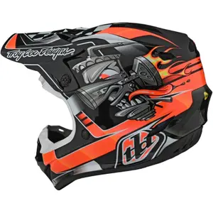 Child helmet Troy Lee Designs SE4 Polyacrylite W/MIPS Carb image-2