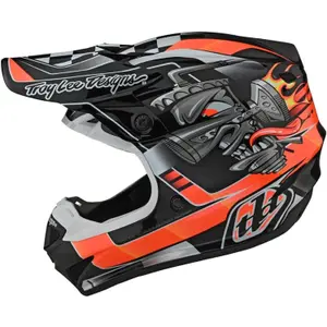 Child helmet Troy Lee Designs SE4 Polyacrylite W/MIPS Carb image-1