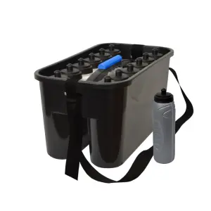 Sportifrance Pro stort flaskestativ + 12 flasker 75cl Sporti image-0