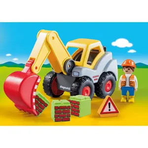 Simulation sets 1.2.3 excavator Playmobil image-0