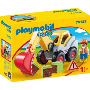 Simulation sets 1.2.3 excavator Playmobil image-1