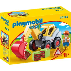 Simulation sets 1.2.3 excavator Playmobil image-2