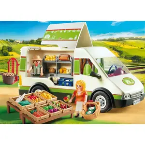 Country truck market simulation games Playmobil image-0