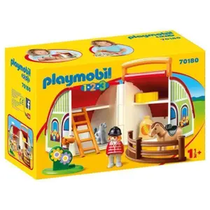 Simulation sets 1.2.3 valisette farme Playmobil image-3