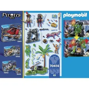 Pirate simulation games pirate treasure lair Playmobil image-2