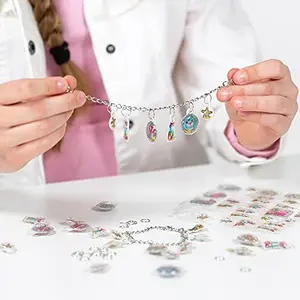 Creative set of bracelets, charms and stickers rainbow animals Totum image-3