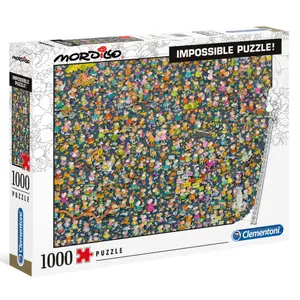 1000-piece impossible mordillo puzzles Clementoni image-1