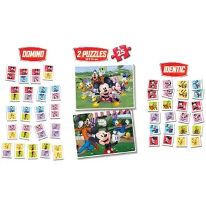 Puzzle 4 games in 1 Educa Mickey Mouse Superpack image-0